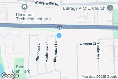 Map image of the property - 4425 Blackhawk Ln