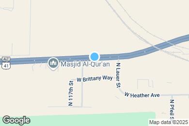 Map image of the property - 11513 W Brown Deer Rd