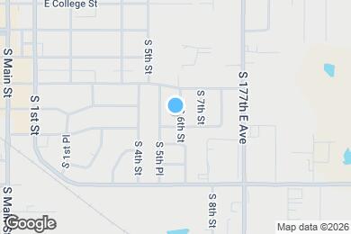 Map image of the property - 322 S 6th St