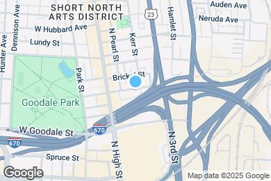 Map image of the property - 59-63 E Russell St