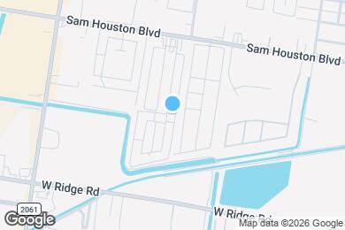 Map image of the property - 1107 S Palm