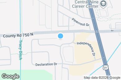 Map image of the property - 25 Snowflake Cir