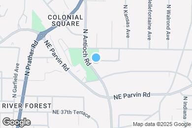 Map image of the property - 2619 NE 39th Terrace