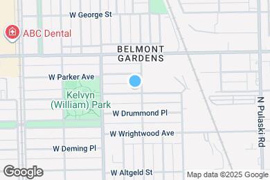 Map image of the property - 4310 W Schubert Ave