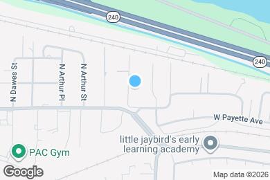 Map image of the property - 1216 N Williams St