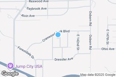 Map image of the property - 4672 Hillside Ave