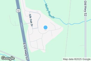 Map image of the property - 609 English Oak Cir