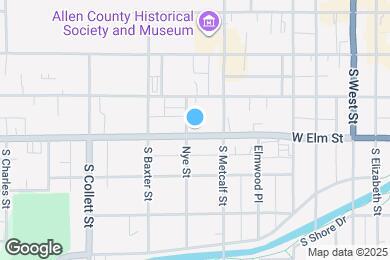 Map image of the property - 628 W Elm St