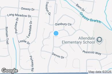 Map image of the property - 2316 Hayward Ln