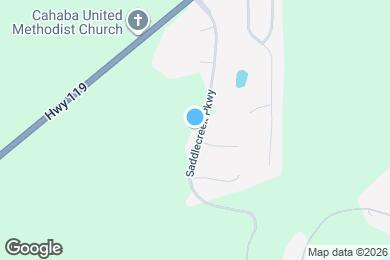 Map image of the property - 1085 Saddlecreek Pkwy