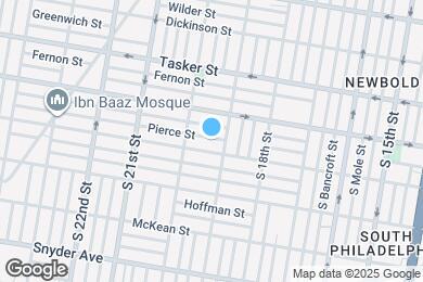 Map image of the property - 1918 Pierce St