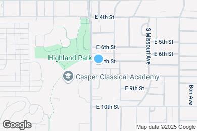 Map image of the property - 2215 E 7th St