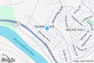 Map image of the property - 527 Grant Ave