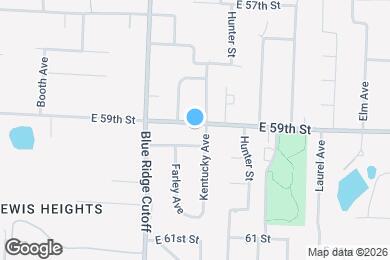 Map image of the property - 8855 E 59th St