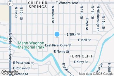 Map image of the property - 8014 N 14th St