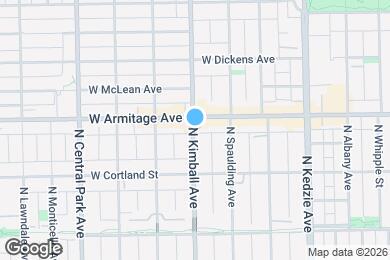 Map image of the property - 1946 N Kimball Ave