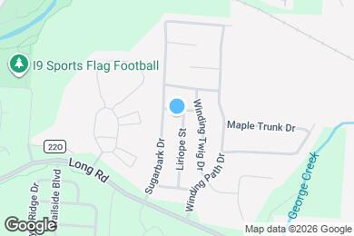 Map image of the property - 3819 Liriope St