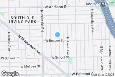 Map image of the property - 3408 N Springfield Ave