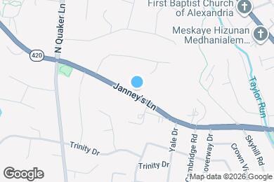 Map image of the property - 1211 Janney's Ln