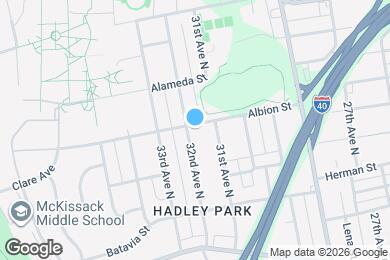 Map image of the property - 3109 Albion St