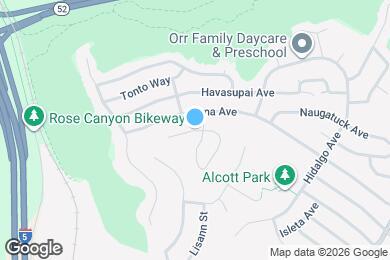 Map image of the property - 2780 Powhatan Ave