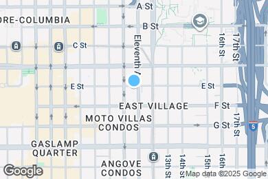 Map image of the property - 1045 E St