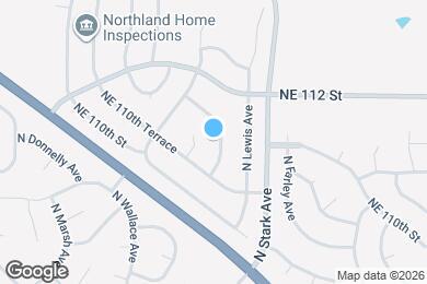 Map image of the property - 11036 N McKinley Ave