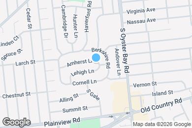 Map image of the property - 58 Amherst Ln