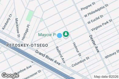 Map image of the property - 4081 W Euclid St