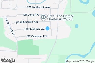 Map image of the property - 3140 SW Chintimini Ave