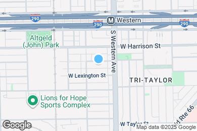 Map image of the property - 2435 W Flournoy St