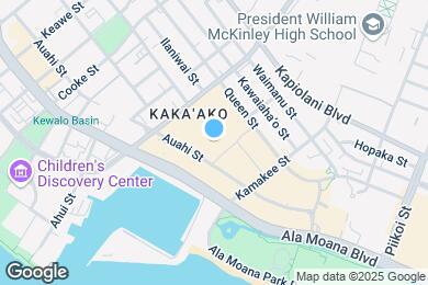 Map image of the property - 1000 Auahi St
