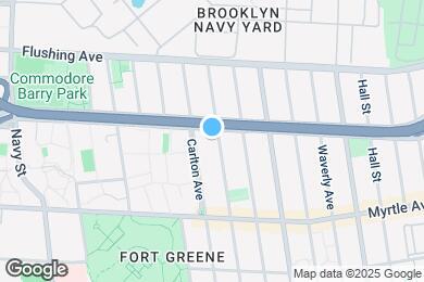 Map image of the property - 74 Adelphi St