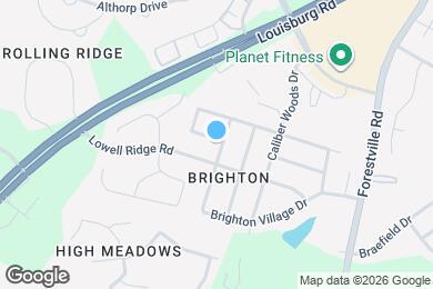 Map image of the property - 8117 Bright Oak Trail