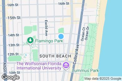 Map image of the property - 1320 Drexel Ave
