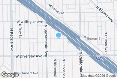 Map image of the property - 2919 W George St