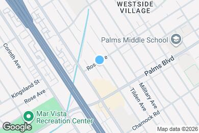 Map image of the property - 3401 S Bentley Ave