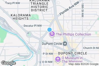 Map image of the property - 2108 R St NW