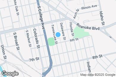 Map image of the property - 720 Tennessee St