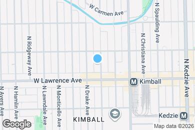 Map image of the property - 4830 N Saint Louis Ave