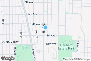 Map image of the property - 1029 20th St