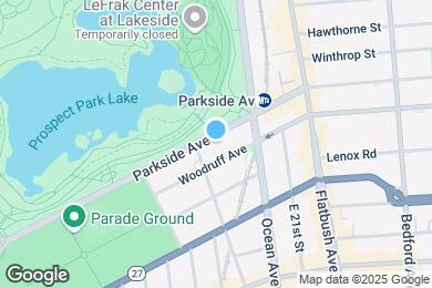 Map image of the property - 152 Parkside Ave
