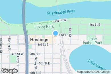 Map image of the property - 414 2nd St W