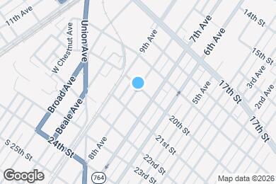 Map image of the property - 2003 8th Ave