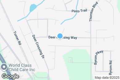Map image of the property - 1707 Deer Crossing Way