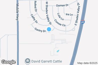Map image of the property - 5534 Gantry Dr