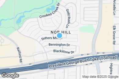 Map image of the property - 1624 Sutters Mill Dr