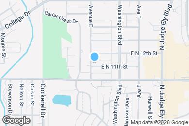 Map image of the property - 710 E North 11th St