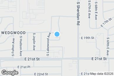 Map image of the property - 6131 E 19th St