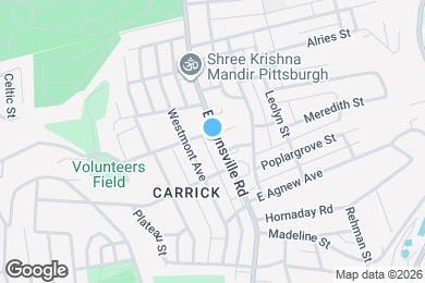 Map image of the property - 1808 Brownsville Rd